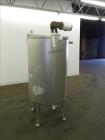 Used Tank, Approximately 150 Gallon, Stainless Steel, Vertical. 31
