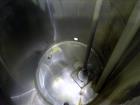 Used Tank, Approximately 150 Gallon, Stainless Steel, Vertical. 31