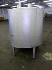 Used Tank, Approximately 140 Gallon, Stainless Steel, Vertical. 36