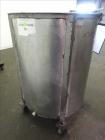 Used Tank, Approximately 200 Gallon, 304 Stainless Steel, Vertical. 37-1/2