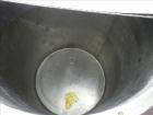 Used Tank, Approximately 200 Gallon, 304 Stainless Steel, Vertical. 37-1/2