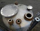 Used Tank, Approximately 400 Gallon, 304 Stainless Steel, Vertical.
