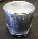 Used Tank, Approximate 60 Gallon, 304 Stainless Steel, Vertical