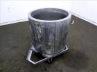 Used Tank, Approximate 60 Gallon, 304 Stainless Steel, Vertical.