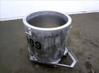 Used Tank, Approximate 60 Gallon, 304 Stainless Steel, Vertical.