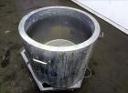 Used Tank, Approximate 60 Gallon, 304 Stainless Steel, Vertical.