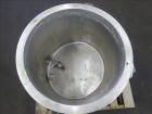 Used Tank, Approximate 60 Gallon, 304 Stainless Steel, Vertical.