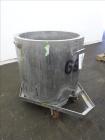 Used Tank, Approximate 60 Gallon, 304 Stainless Steel, Vertical.