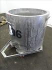 Used Tank, Approximate 60 Gallon, 304 Stainless Steel, Vertical.