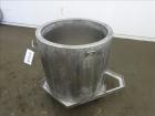 Used Tank, Approximate 60 Gallon, 304 Stainless Steel, Vertical.