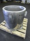 Used Tank, Approximate 60 Gallon, 304 Stainless Steel, Vertical.