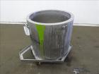Used Tank, Approximate 60 Gallon, 304 Stainless Steel, Vertical.
