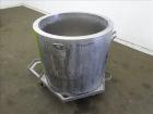 Used Tank, Approximate 60 Gallon, 304 Stainless Steel, Vertical.