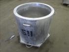 Used Tank, Approximate 60 Gallon, 304 Stainless Steel, Vertical.