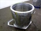 Used Tank, Approximate 60 Gallon, 304 Stainless Steel, Vertical.