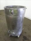 Used Tank, Approximate 50 Gallon, 304 Stainless Steel, Jacketed, Vertical. 24