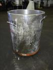 Used Tank, Approximate 30 Gallon, 304 Stainless Steel, Jacketed, Vertical. 20