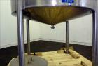 Used Tank, Approximate 330 Gallons, 304 Stainless Steel, Vertical. 45