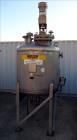 Used Tank, 225 Gallon, 304 Stainless Steel, Vertical. Approximate 42