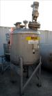 Used Tank, 225 Gallon, 304 Stainless Steel, Vertical. Approximate 42