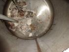 Used Tank, 225 Gallon, 304 Stainless Steel, Vertical. Approximate 42