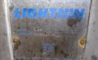 Used Tank, 225 Gallon, 304 Stainless Steel, Vertical. Approximate 42