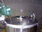 Used Tank, Approximate 300 Gallon, 304 Stainless Steel, Vertical. Approximate 44