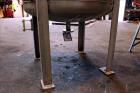 Used Tank, 200 Gallon, 316 Stainless Steel, Vertical. Approximate 36