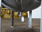 Used Tank, 200 Gallon, 316 Stainless Steel, Vertical. Approximate 36