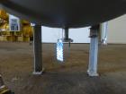 Used Tank, 200 Gallon, 316 Stainless Steel, Vertical. Approximate 36