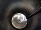 Used Tank, 100 Gallon, 316 Stainless Steel, Vertical. Approximate 26