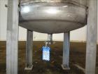 Used Tank, 100 Gallon, 316 Stainless Steel, Vertical. Approximate 26
