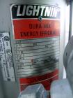 Used Tank, 275 Gallon, 316 Stainless Steel, Vertical. Approximate 42
