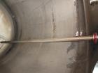 Used Tank, 275 Gallon, 316 Stainless Steel, Vertical. Approximate 42
