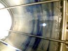 Used Tank, 275 Gallon, 316 Stainless Steel, Vertical. Approximate 42