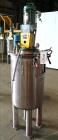 Used- Tank, Approximately 40 Gallons, 304 Stainless Steel, Vertical. 20