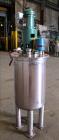 Used- Tank, Approximately 40 Gallons, 304 Stainless Steel, Vertical. 20