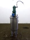 Used Tank, Approximately 40 Gallons, 304 Stainless Steel, Vertical. 20