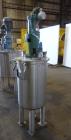 Used- Tank, Approximately 40 Gallons, 304 Stainless Steel, Vertical. 20