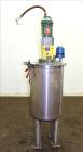 Used- Tank, Approximately 40 Gallons, 304 Stainless Steel, Vertical. 20