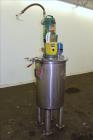 Used- Tank, Approximately 40 Gallons, 304 Stainless Steel, Vertical. 20