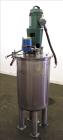 Used- Tank, Approximately 40 Gallons, 304 Stainless Steel, Vertical. 20