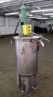 Used- Tank, Approximately 40 Gallons, 304 Stainless Steel, Vertical. 20