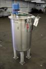 Used Tank, Approximately 40 Gallons, 304 Stainless Steel, Vertical. 20