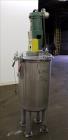 Used- Tank, Approximately 40 Gallons, 304 Stainless Steel, Vertical. 20