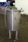 Used Tank, Approximately 40 Gallons, 304 Stainless Steel, Vertical. 20