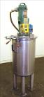 Used- Tank, Approximately 40 Gallons, 304 Stainless Steel, Vertical. 20