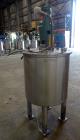 Used Tank, Approximately 80 Gallons, 304 Stainless Steel, Vertical. 30