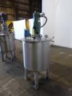 Used Tank, Approximately 80 Gallons, 304 Stainless Steel, Vertical. 30