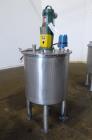 Used Tank, Approximately 80 Gallons, 304 Stainless Steel, Vertical. 30